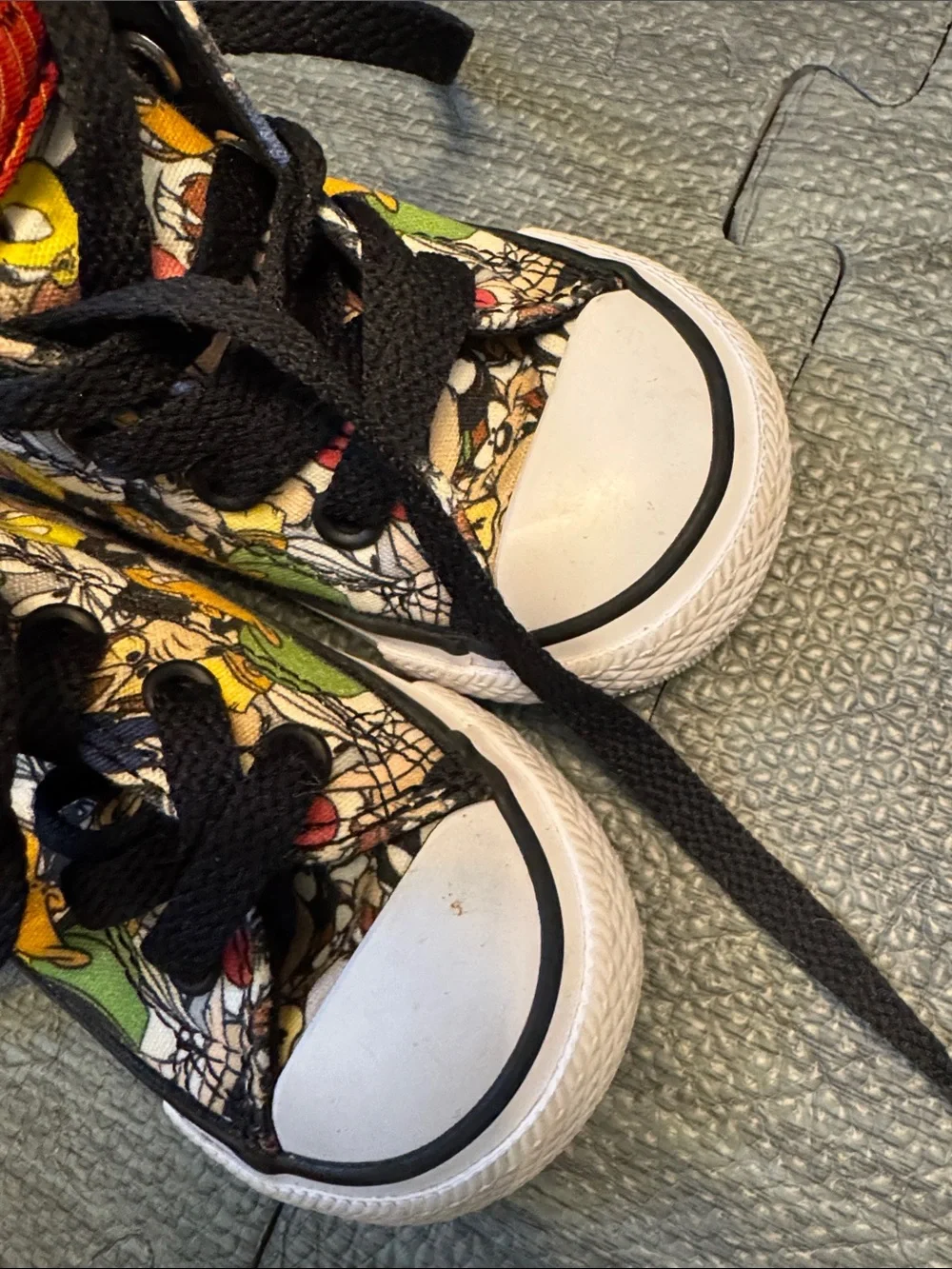 Converse Baby' Chuck Taylor All Star High-Top Sneaker - Multicolor Cartoon Print